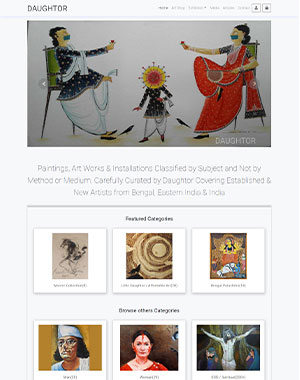 Art website Design company in Kolkata